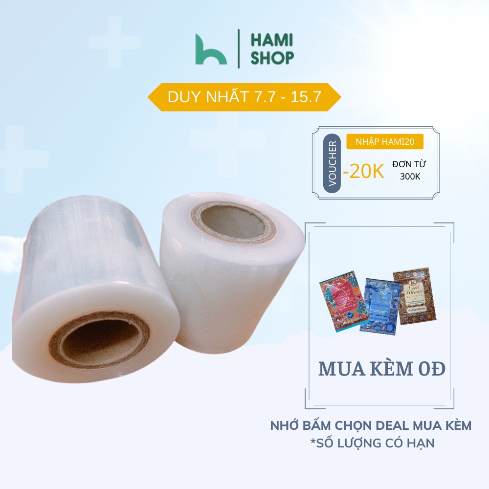 Nilong quấn bụng giảm mỡ, ủ tê hỗ trợ giảm mỡ eo hiệu quả 10cm 400gr lõi giấy mỏng