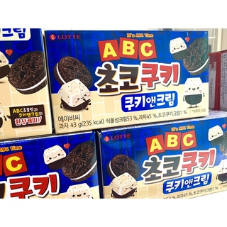 BÁNH QUY ABC CHOCO COOKIE & CREAM ABC (nhập khẩu Hàn Quốc)