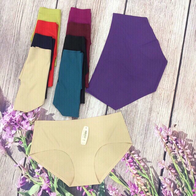 Set 10 Quần Lót Đúc Su Thông Hơi Không Đường May