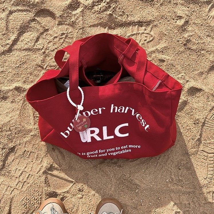 Túi Xách Canvas Cỡ Lớn Thiết Kế Mới Thời Trang