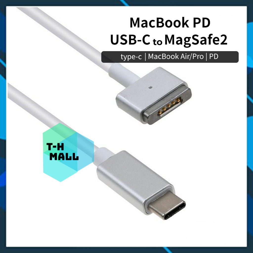 Dây Cáp Sạc Chuyển Đổi USB Type C Sang Magsafe 2 Cho MacBook Pro Air