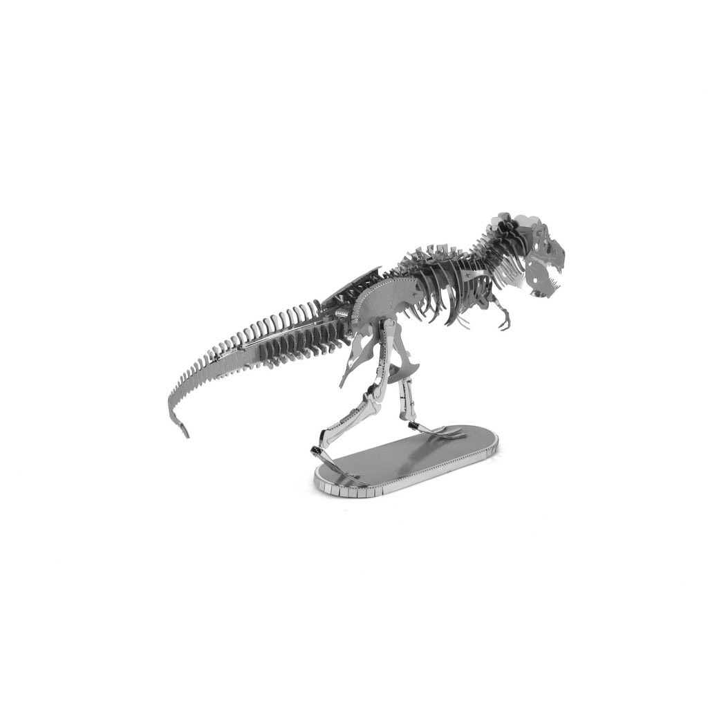 Mô hình 3D kim loại lắp ráp khủng long Tyrannosaurus Rex Skeleton [ Chưa Lắp ]