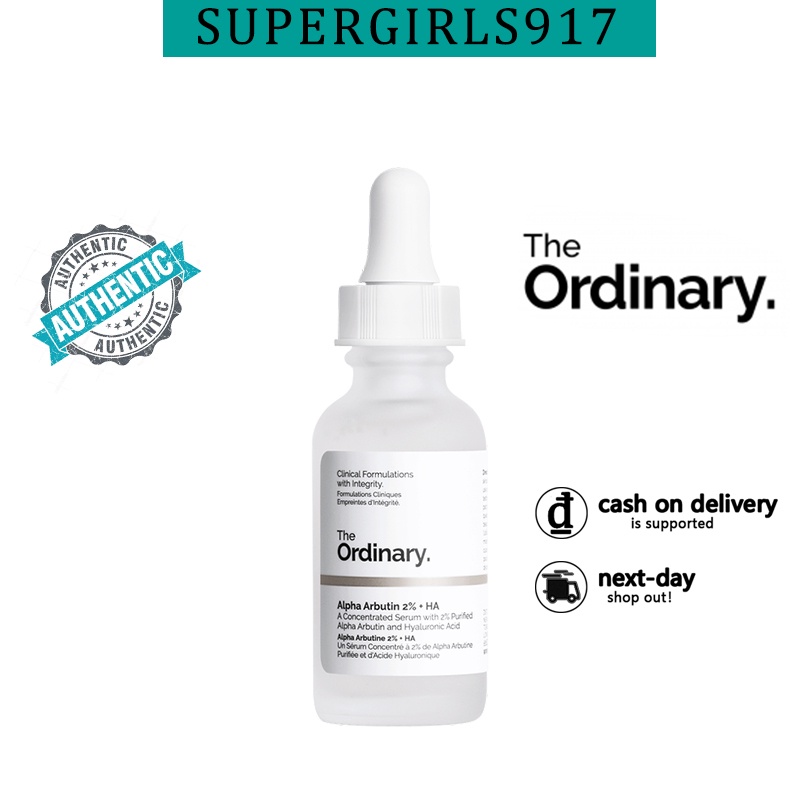 Serum sáng da Alpha Arbutin 2% + HA – The Ordinary.