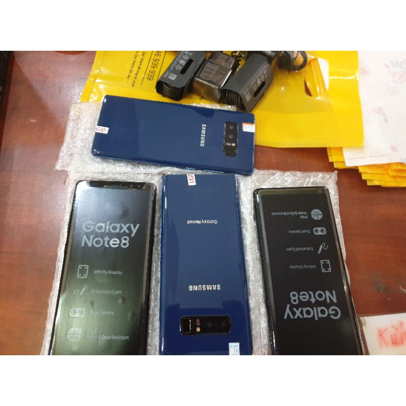 Điện thoại Samsung Galaxy Note 8 2sim Chính Hãng mới, Màn: 6.3", Quad HD+ , cày Game siêu mượt - BNN 03