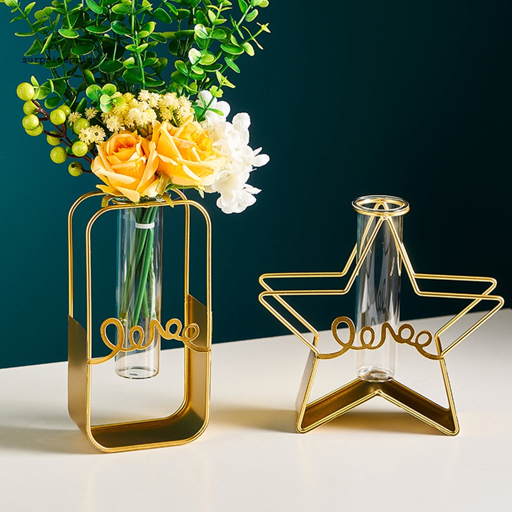 Lọ Hoa Bằng Thủy Tinh Trong Suốt Có Thể Gấp Lại Dùng Trang Trí Nhà Cửa