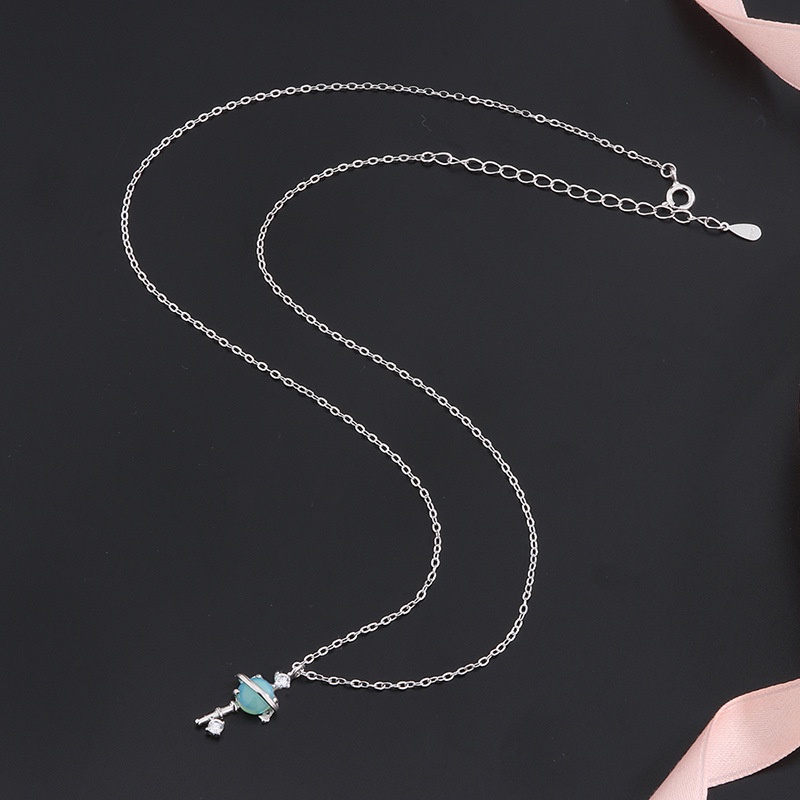 Dây chuyền đính đá DC05 100% titan nguyên chất cho cô nàng thanh lịch