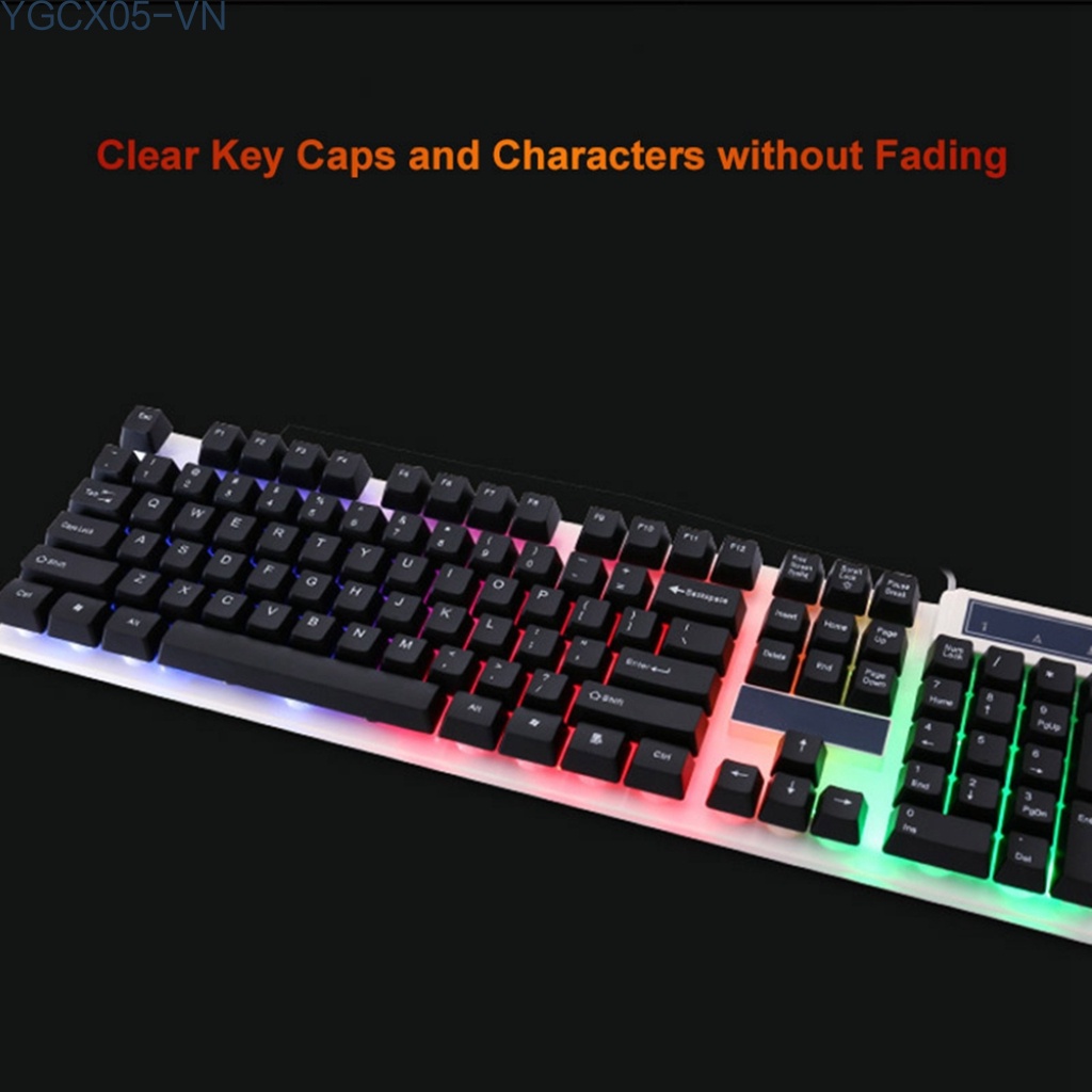Bàn Phím Cơ Gaming Có Đèn Led Nền Cổng Usb Cho Laptop / Máy Tính | BigBuy360 - bigbuy360.vn