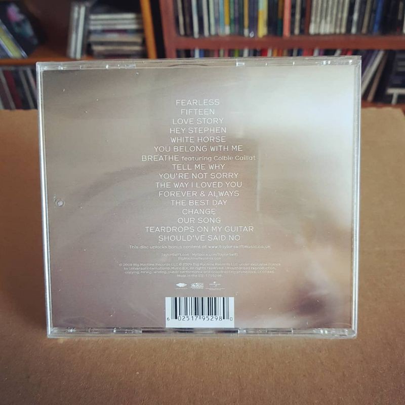 cd Taylor Swift ‎– Fearless (UK)