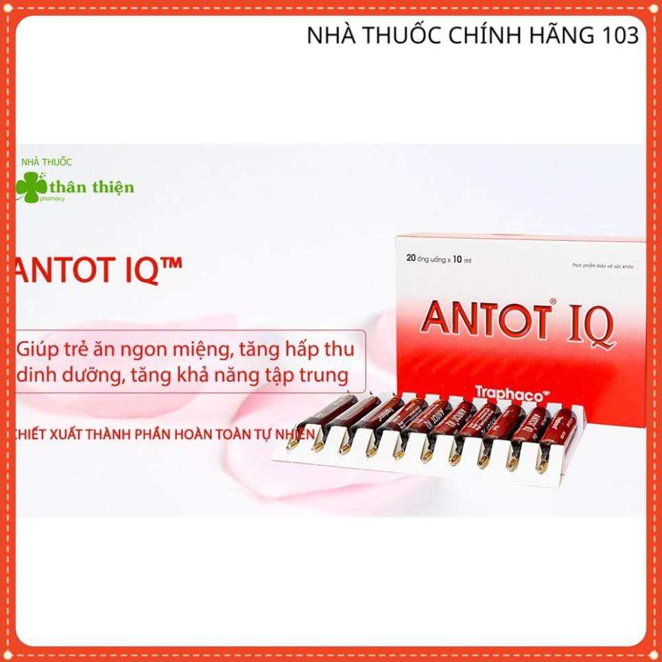 ANTOT IQ - Hỗ trợ giúp trẻ phát triển chiều cao và trí tuệ (dược Traphaco)