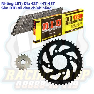 NSD / Nhông Sên Dĩa Recto Sên DID 9ly 428D (Vàng) 9li Cho Winner - Winner X - GTR - Sonic