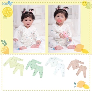 [SALE] Bộ cài lệch sơ sinh Bons99 vải sợi tre