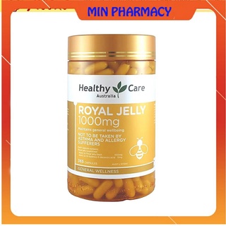 Healthy Care Royal Jelly - Sữa ong chúa hiệu Healthy Care 1000mg 365 viên