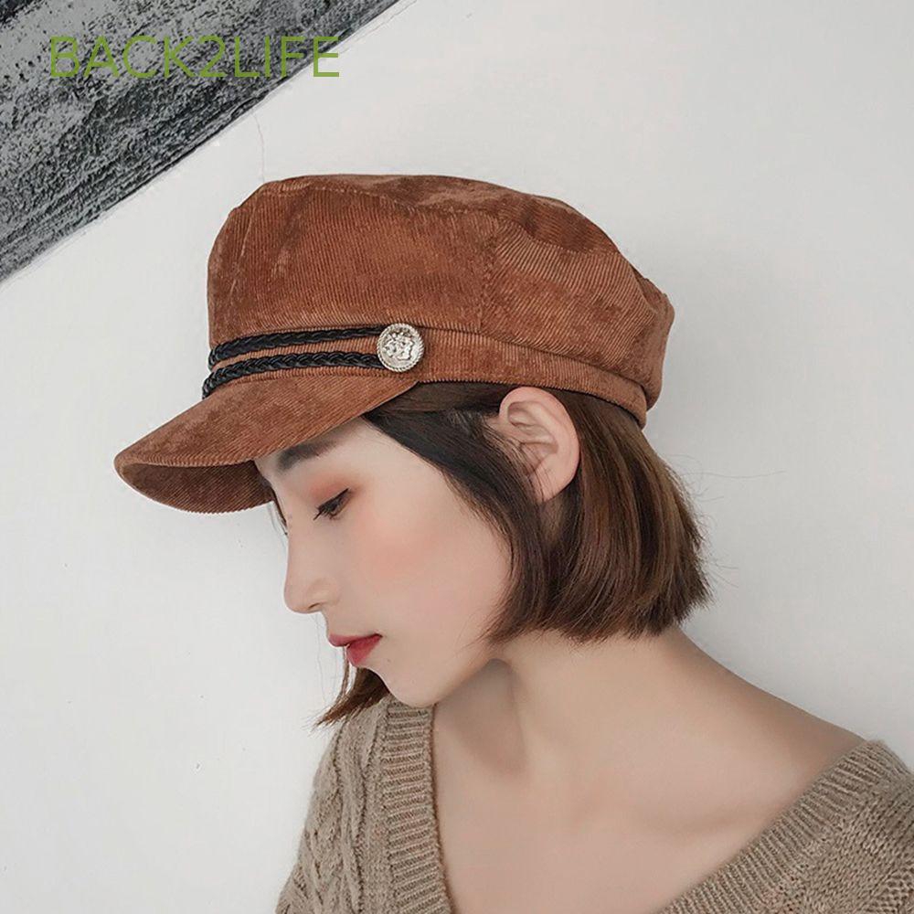 Nón beret phong cách retro thời trang cho nữ