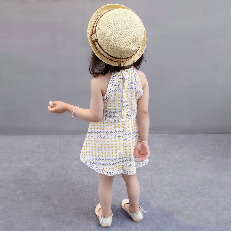 Đầm không tay thời trang xinh xắn cho bé gái