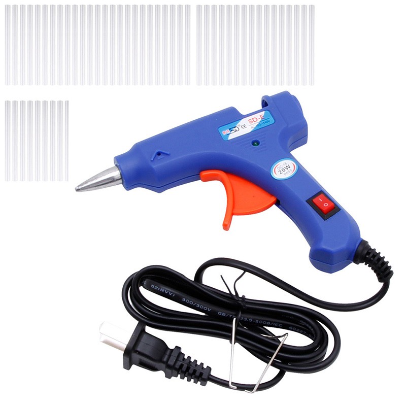 Bộ 50 Que Keo Nến Trong Suốt 100mm X 7mm