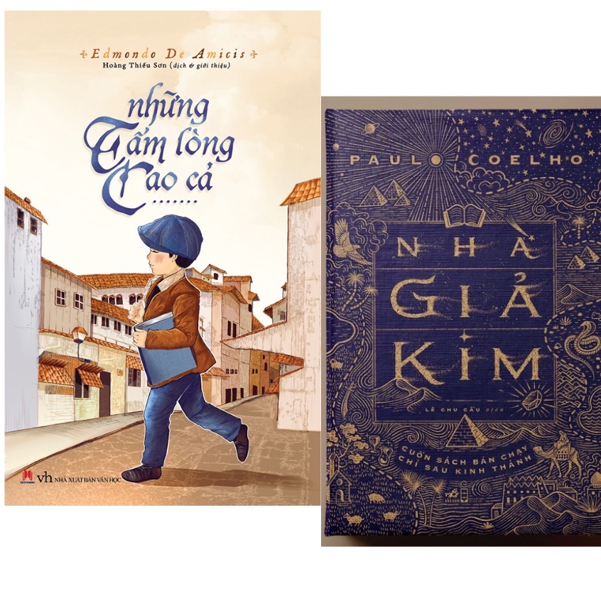 Sách Combo 2 cuốn: Nhà Giả Kim (Tái Bản 2022) + Những Tấm Lòng Cao Cả (HH)