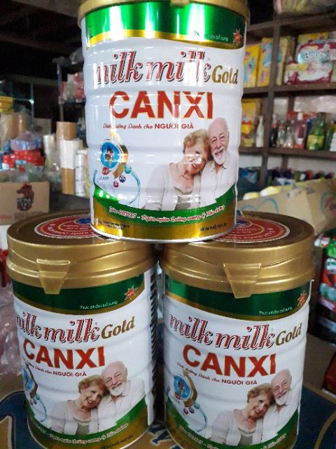 Sữa bột dinh dưỡng dành cho người già MilkMilkGold - MẪU MỚI