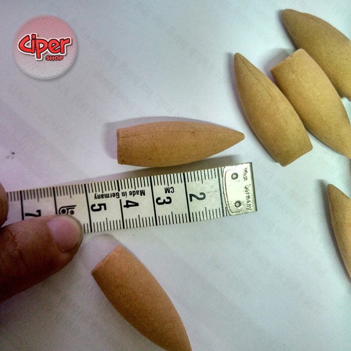 Nụ trầm hương khói tỏa ngược 20 viên - trang trí - không mùi hương