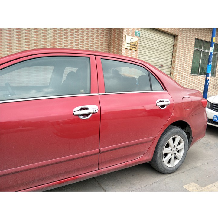 Bộ 8 ốp tay và hõm cửa altis 2009-2013 mạ crom