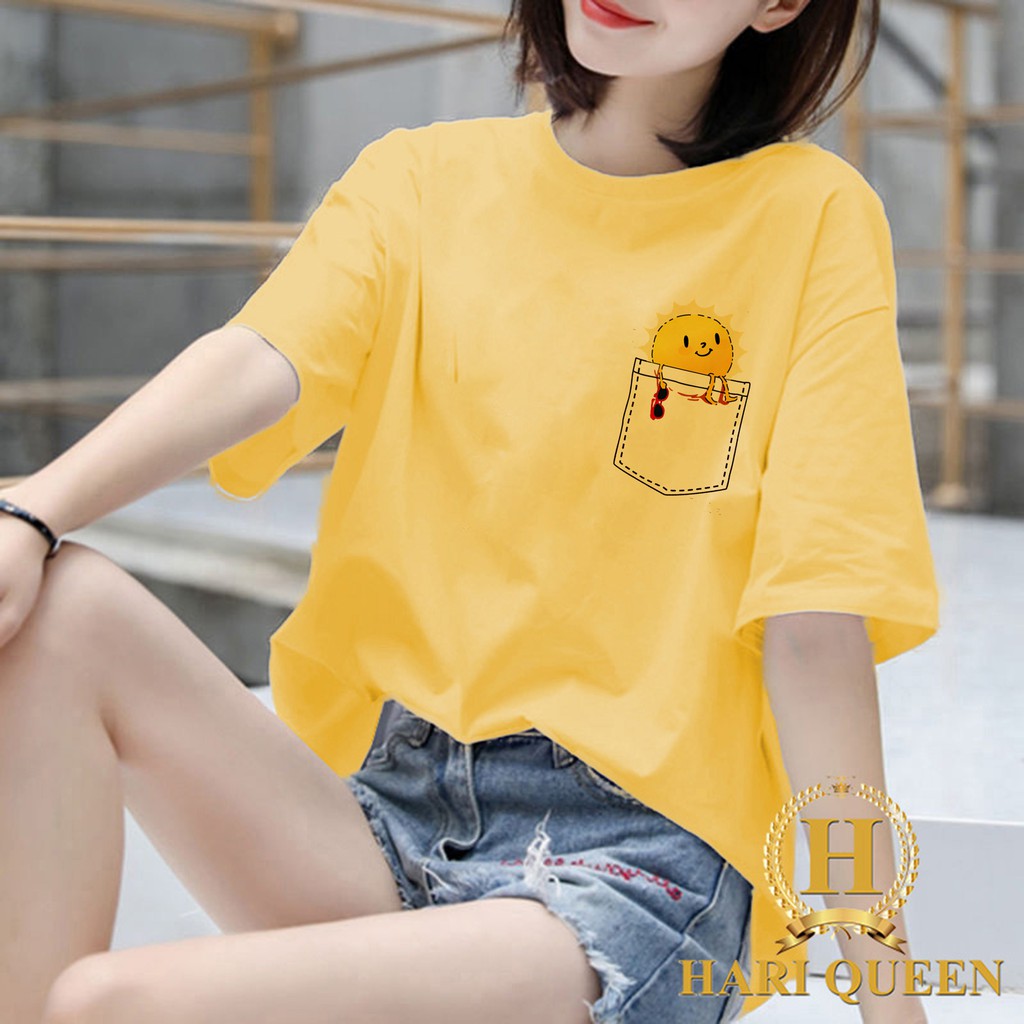 [FREE SHIP ĐƠN TỪ 50K] Áo phông logo túi mặt trời HARI0520 1