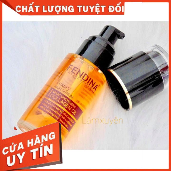 Tinh dầu dưỡng tóc FENDINA 65ml FREESHIP  cải thiện khô sơ bảo vệ tóc khỏe nuôi dưỡng, phục hồi tóc cấp độ ẩm ,óng ả🤗🤗