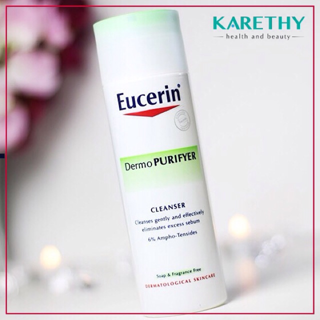 Sữa rửa mặt dành cho da mụn Eucerin Dermo Purifyer