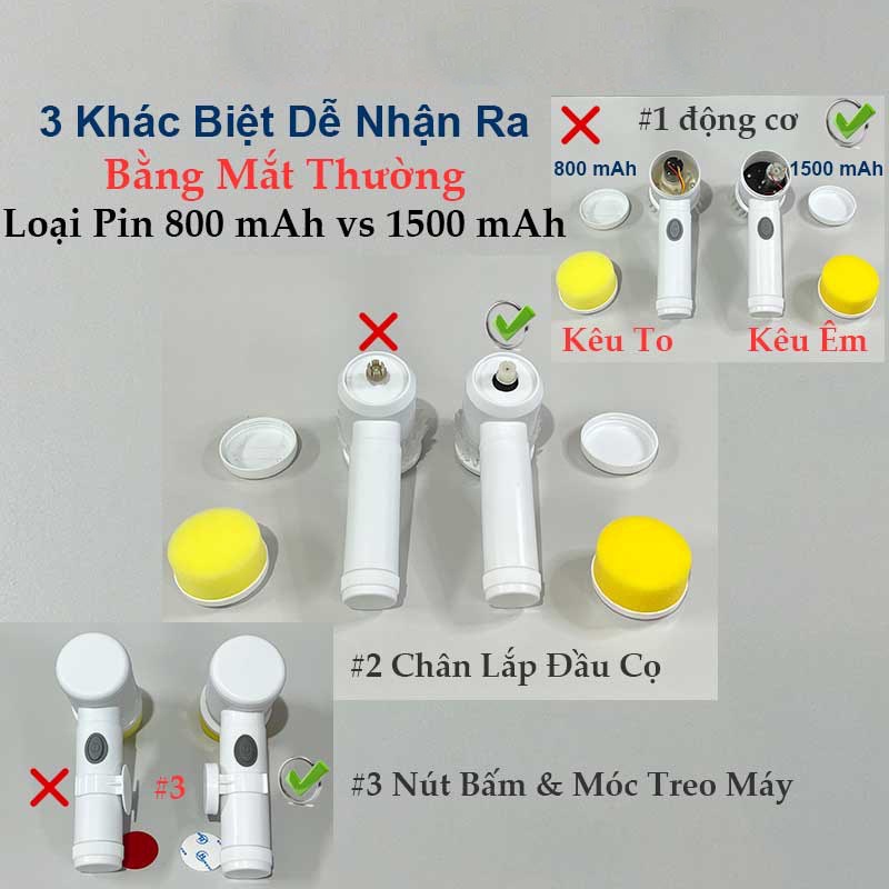 Máy Cọ Rửa Điện Đa Năng Sạc USB, bàn chải Vệ Sinh Bếp, Bồn Rửa Mặt, Đánh Giày, đánh bóng Magic Brush với 3