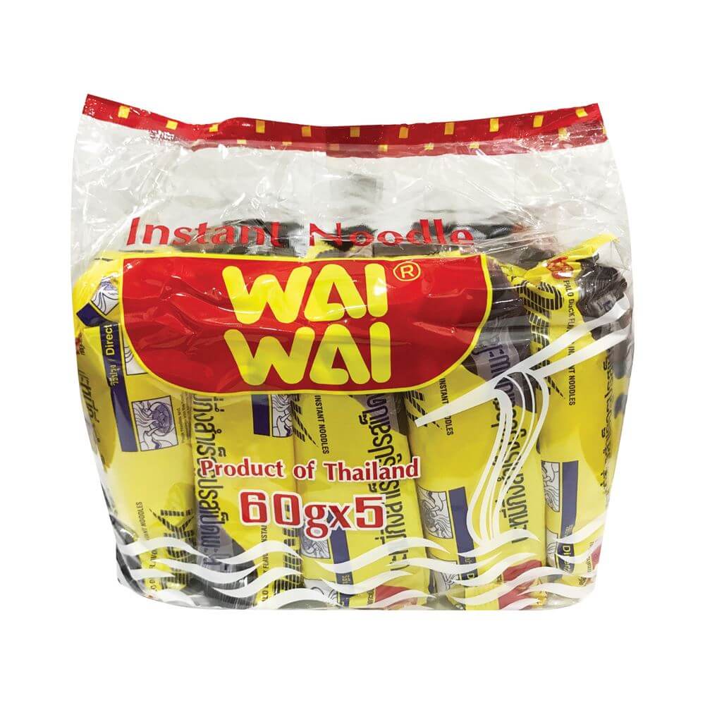 Mì WaiWai vịt tiềm lốc 5 gói x 60g