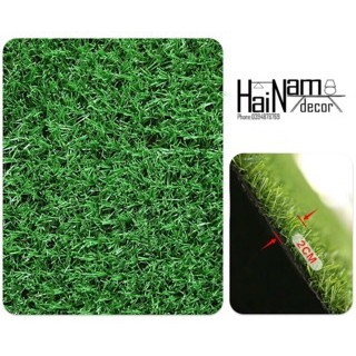 Thảm cỏ nhân tạo độ cao 2cm ( có cắt lẻ theo yêu cầu)📌Freeship📌 Hải Nam Decor xanh mướt siêu đẹp