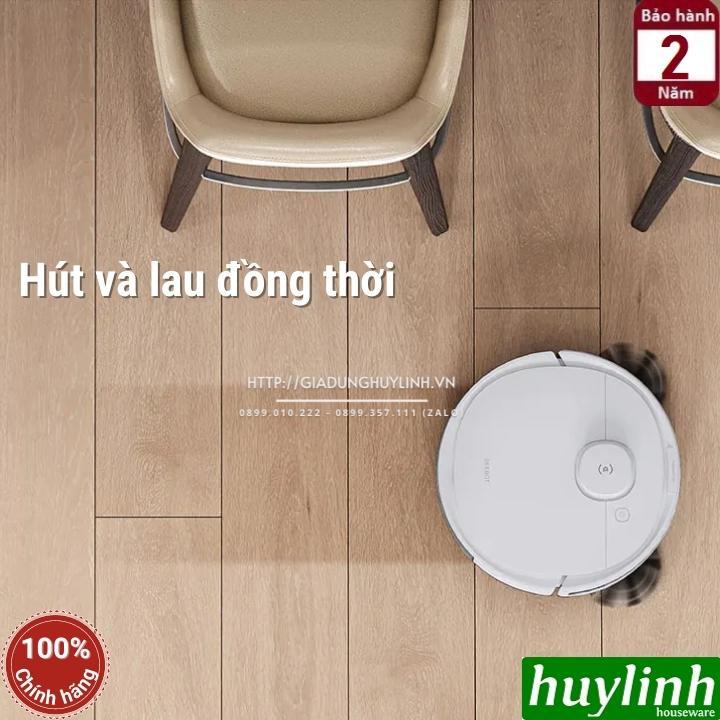 Robot hút bụi lau nhà Ecovacs Deebot N8 PRO PLUS - Tự động đổ rác