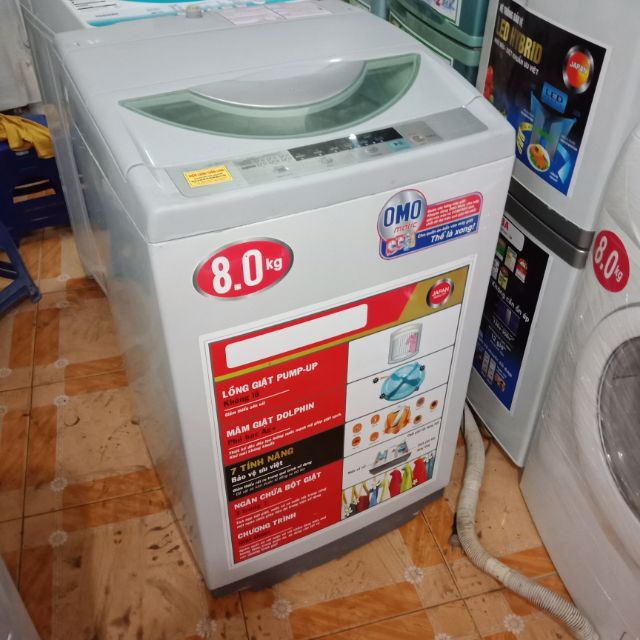 Máy giặt hitachi 8kg