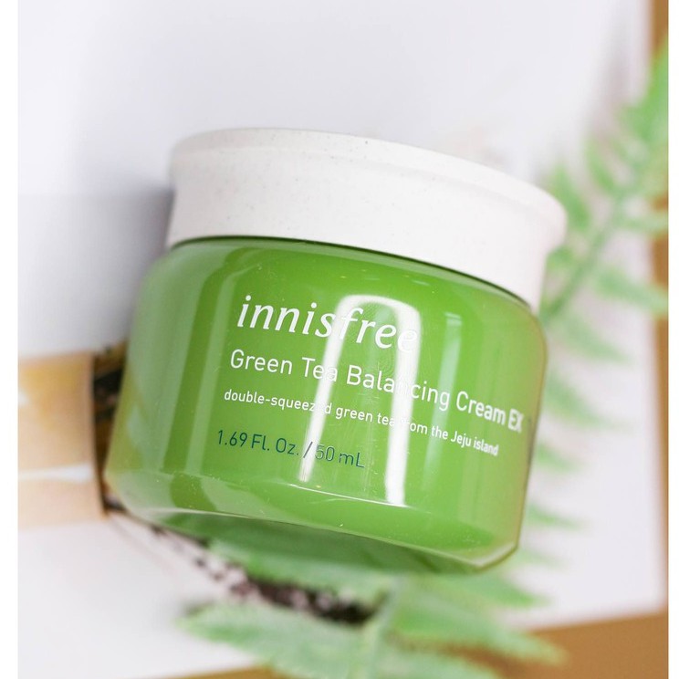 [New] Kem Dưỡng Da Trà Xanh Innisfree Green Tea Balancing Cream EX [Coco Shop]