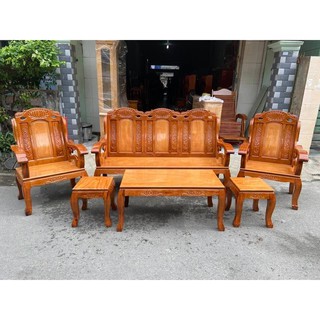 Bộ sa lông gỗ căm xe, gỗ gõ đỏ