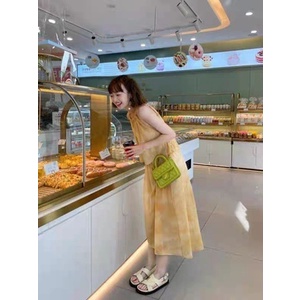 váy dây nữ hai tầng siêu xinh 2022(có ảnh thật)