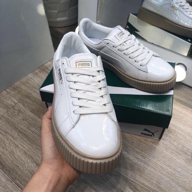 Giày puma nữ đế nâu hàng chuẩn 11