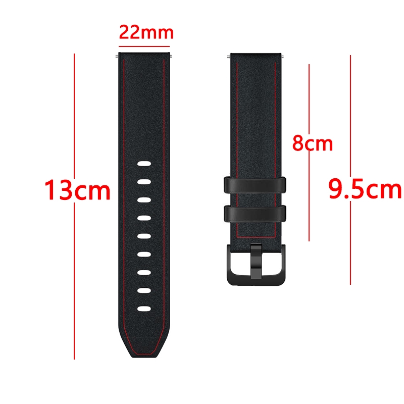 Dây Đeo Bằng Da Chống Nước Cho Đồng Hồ Thông Minh xiaomi mi Màu Sắc