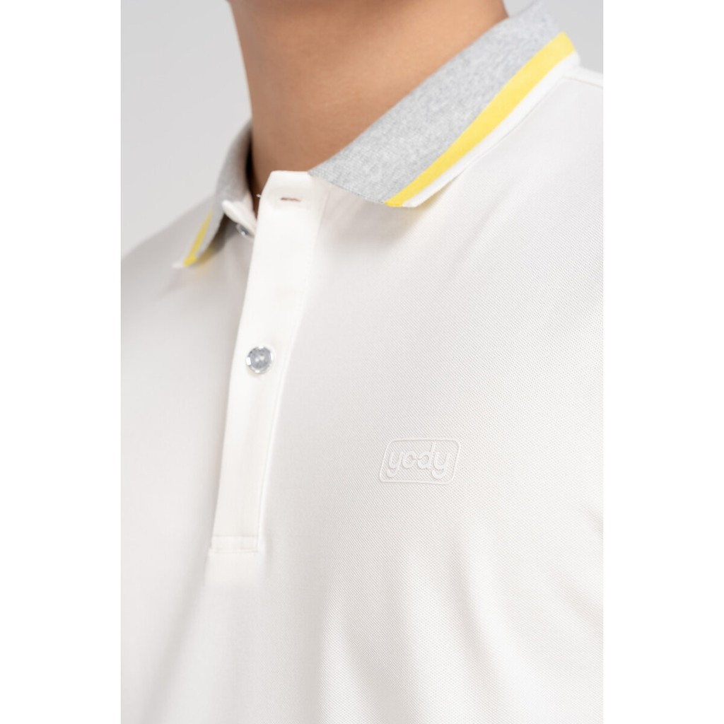 Áo Phông Nam Polo Phối Bo 01 YODY Áo Thun Thoáng Mát Thấm Hút Tốt- Mã SP: APM3639