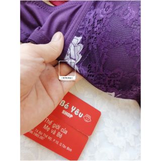 Áo lót mỏng ren hoa đẹp