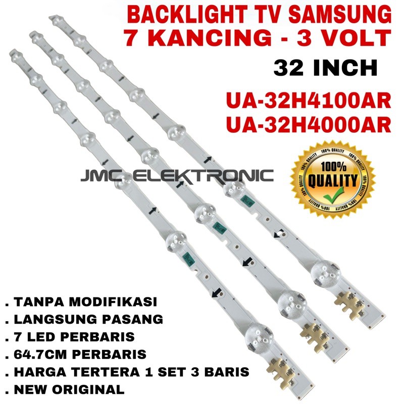 Đèn nền 32 INCH 32H4000AR UA32H4100AR LED cho TV SAMSUNG UA32H4000