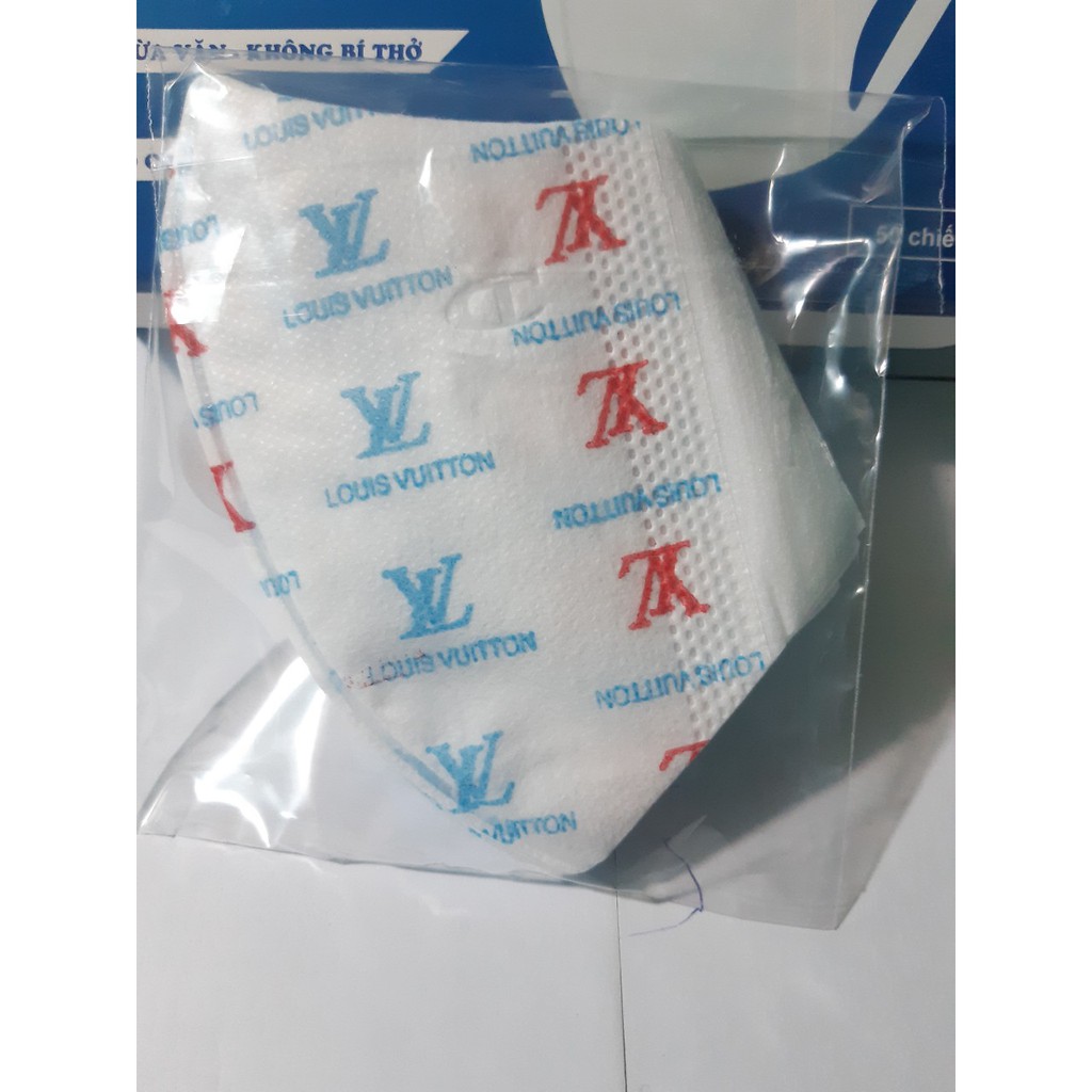 [SIÊU TỐT] Gói 10 Chiếc Khẩu trang 3D Mask Y Tế Cường Thịnh Xuân Lai Họa Tiết Trắng Trơn-LV-Chanell-Louis Vuttion | BigBuy360 - bigbuy360.vn