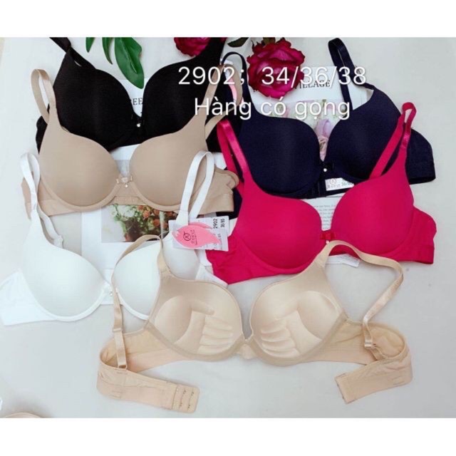 (2902)siêu phẩm áo lót quả trơn ANNY thái lan_bàn tay nâng ngực