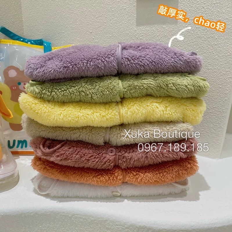 Áo Khoác Gile Lông Cừu Siêu Nhẹ Siêu Ấm Bé Trai Bé Gái SALE Giá Sốc  Xuka Boutique