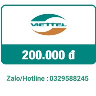 Thẻ Viettel 200k