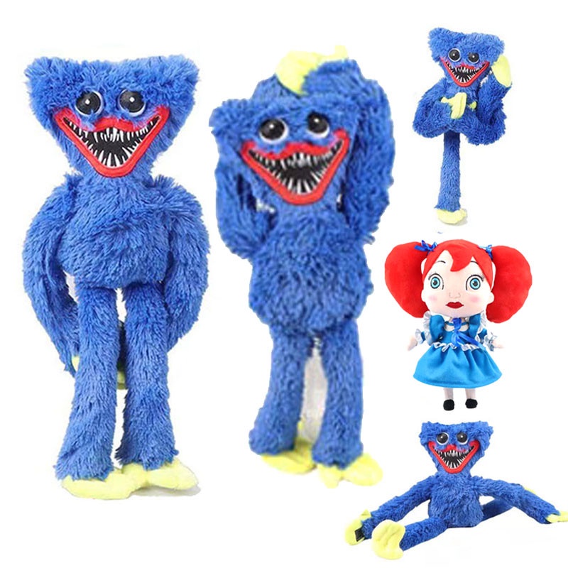 🤡Poppy Playtime🤡 40 cm Huggy Wuggy Plush Toy Đồ chơi sang trọng Cây thuốc phiện Playtime Đồ chơi đáng sợ Món quà Giáng sinh Đồ chơi trò chơi nhân vật búp bê