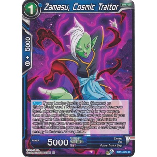 Thẻ bài Dragonball - TCG - Zamasu, Cosmic Traitor / BT10-054'