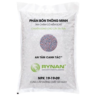 Phân Thông Minh Tan Chậm 19-19-09 (Bao 5kg) Chuyên Dùng Cho Giai Đoạn Kiến Thiết Cây Ăn Trái, Cây Có Múi