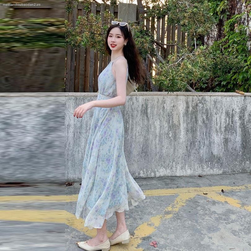 Đầm Voan Hai Dây In Họa Tiết Hoa Thanh Lịch Dành Cho Nữ Trong 12 Ngày | BigBuy360 - bigbuy360.vn