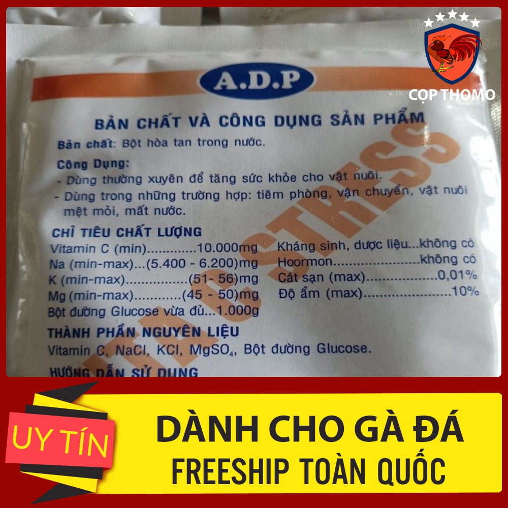 thuốc gà - cung cấp điện giải - 1 gói  100 gram [gà tre , gà nòi , gà đá cựa sắt ]