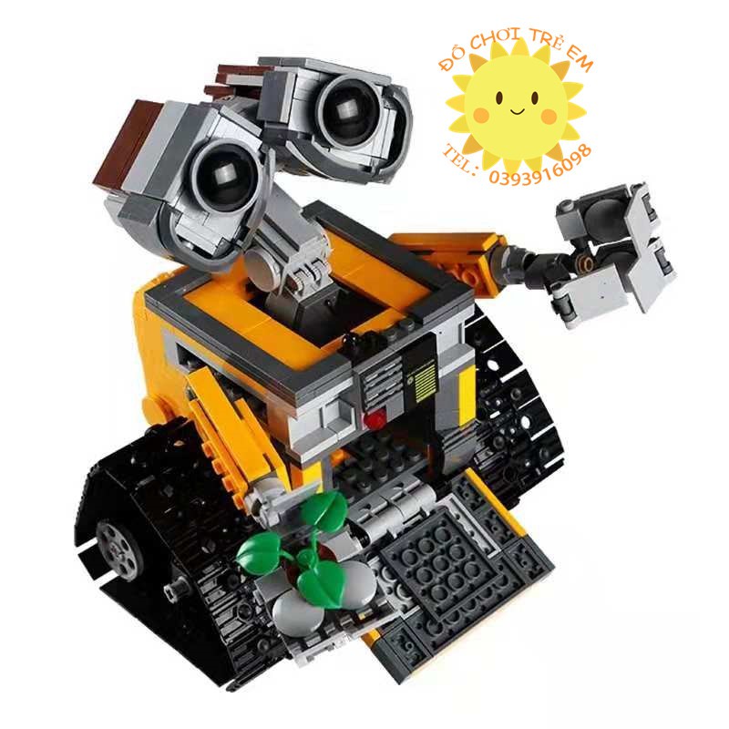 Đồ chơi Lắp ghép Mô hình người máy xe robot WALL.E 180042