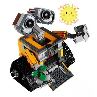Đồ chơi Lắp ghép Mô hình người máy xe robot WALL.E 180042